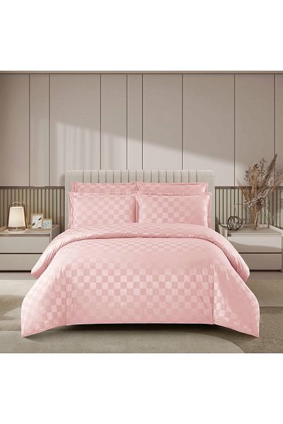 CHIRASO CHIRASO Bedding, Elegant DAMASK, ELASTIC Sheet 180x200+25cm, Duvet Cover 200x230cm, 2 Pillowcases