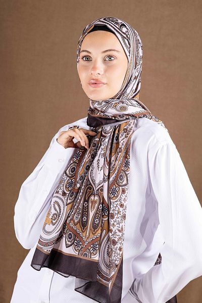 Akel Digital Soft Shawl Ethnic Pastel Pattern2