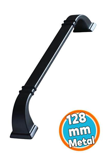 NZB Mobilya Mutfak Dolabı Çekmece Dolap Kulpları Kapak Kulpu Kulbu Siyah 128 ...