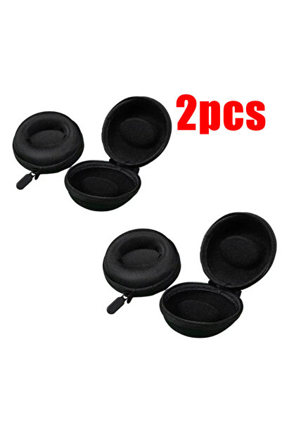 Choice علبة سفر سوداء من قطعتين، تتسع لساعة واحدة أو اثنتين، صندوق تخزين محمو...