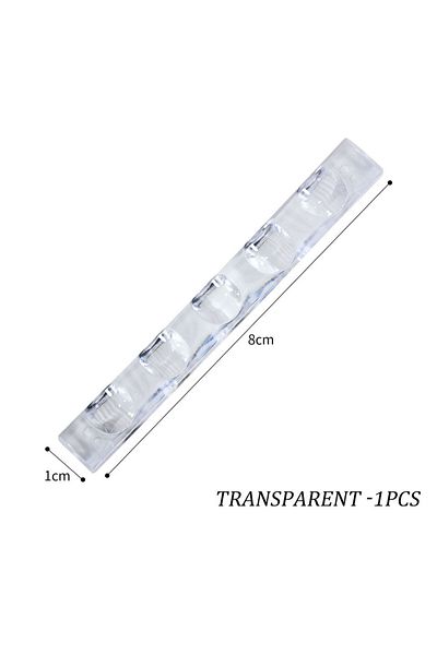 Choice Transparent 5 Grids Acrylic Clear Nail Brush Shelf Portable Mini crystal Painting Pen Rest Holder St