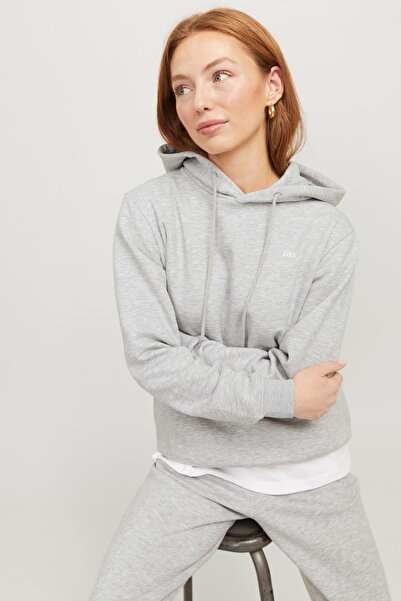 Jack & Jones Γυναικείο φούτερ με εμπριμέ στήθος - Abbie