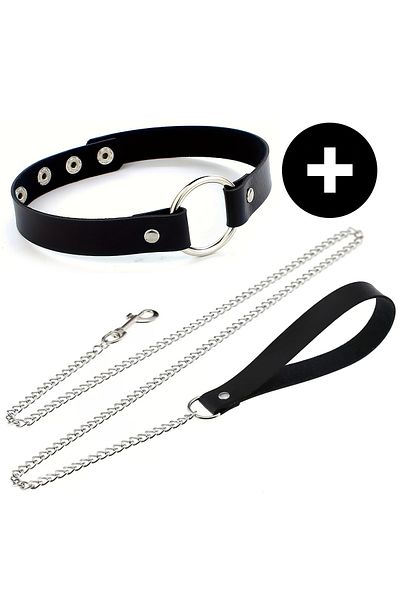 Choice Style 2 Gothic Punk Pu Leather Choker With O-Ring - Adjustable Collar Necklace For Women, Perfect Fo