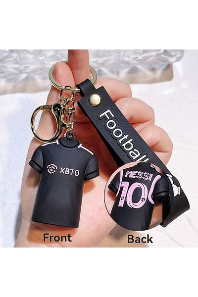 Choice 10 cm A5 New Messi Cristiano Ronaldo keychain football star jersey keychain pendant car keychain sma