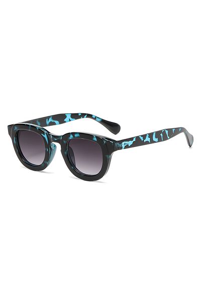 Choice blue hawksbill grey New Sunglasses Oval Frame Thick Frame Personality Fashion Multi color Sun Glasse