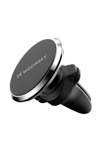 WOZINSKY Uchwyt na telefon magnetyczny na kratkę nawiewu do samochodu czarny