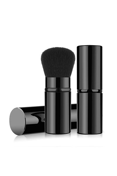 Choice black 1pcs Professional Makeup Brushes Retractable Blusher Powder Foundation Face Concealer Kabuki M