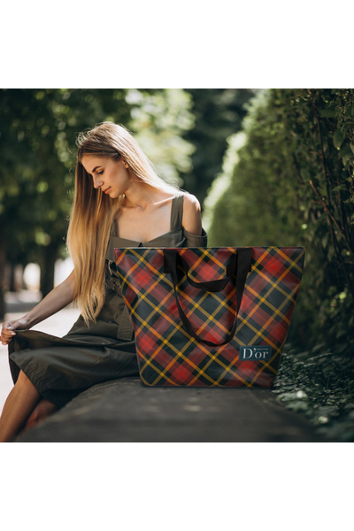 d'or fashion design Deluxe τσάντα παραλίας DCK049