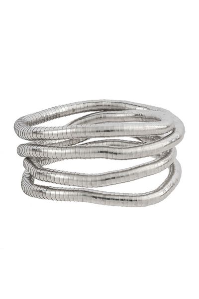 Choice 90cm silver 6mm 90cm DIY Iron Bendable Flexible Twisted Snake Chain Necklace , 1pcs/pack