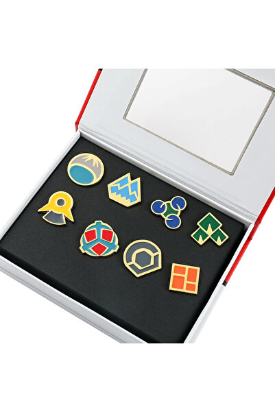 Choice بروش بوكيمون ٣ شارات صالة بوكيمون الرياضية قيادة كانتو هوين سينوه أونو...