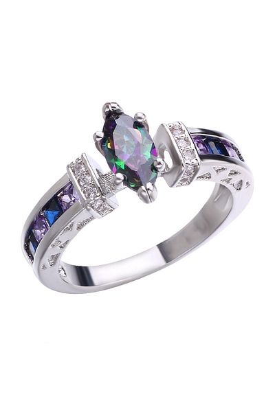 Choice 10 M1211 Women Torina Crystal Quartz Ionix Ring Ionix Therapy Quartz Crystal Ring For Weight Loss Ly