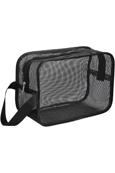 Choice S Mesh Shower Caddy Tote Bag Cosmetic Storage Bag Multifunctional Shower Bag Large Capacity Portabl.