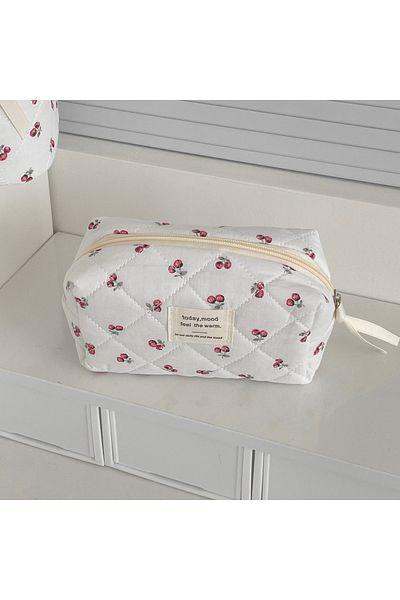 Choice Star anise bag Cherry Makeup Bag Women's Cosmetic Bags Fashion Portable Cute Cosmetic Travel Storage