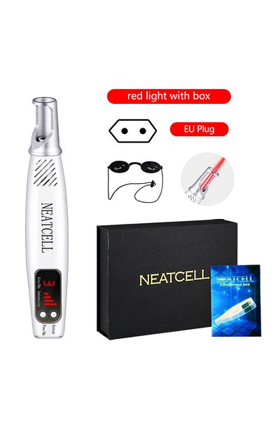 Choice pim-red-with-box-EU Picosecond Laser Pen for Scar Removal Blue Light Therapy Scar Mole Freckle Remov