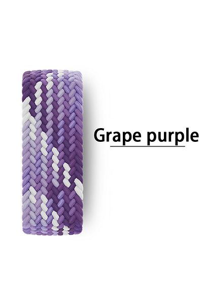 Choice S 38 40 41 42(S10) mm Grape purple Braided Solo Loop For Apple watch Band 44mm 45mm 42mm 40mm 41mm 4