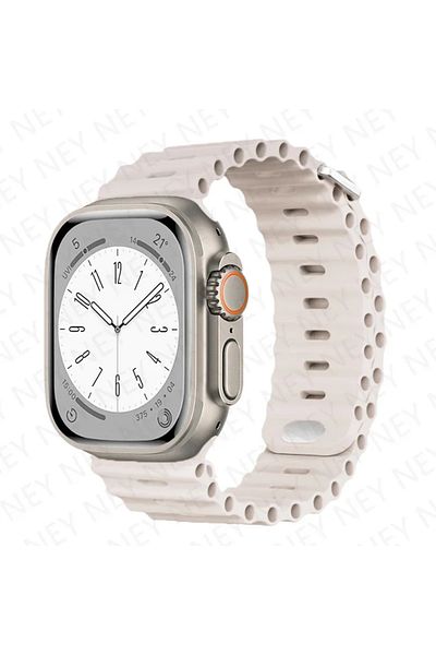 Choice 42-44-45mm 49mm 46mm 6 starlight Ocean strap For Apple Watch Ultra 2 Band 49mm 9 8 7 45mm 41mm Silic