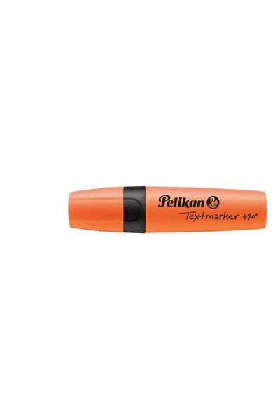Pelikan Textmarker 490, Material Plastic, Color Orange