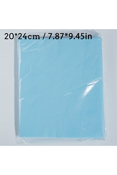 Choice فلتر جامع غبار الأظافر TR53-2، 100 قطعة، 20*24 سم، أزرق/أبيض/وردي، مقا...