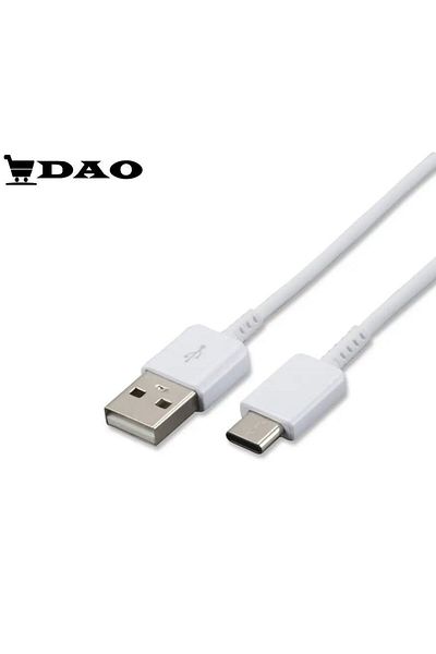 DAO Charging/Data Cable DAO, USB Type-C, Fast Charge, 1 m, White