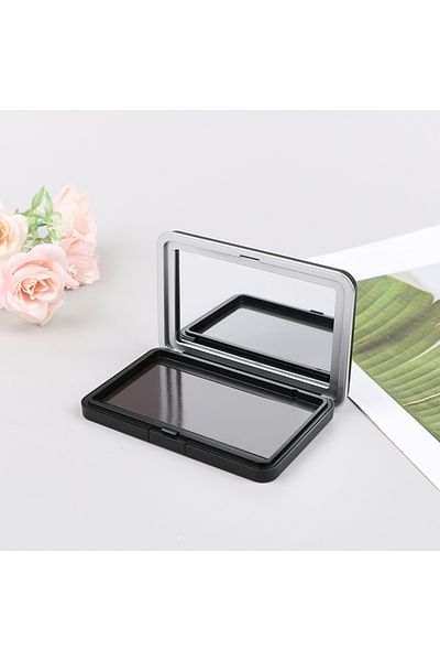 Choice Black 1pcs Matte Empty Magnetic Cosmetics Palette Eyeshadow Blusher DIY Makeup Box Glitter Makeup Di