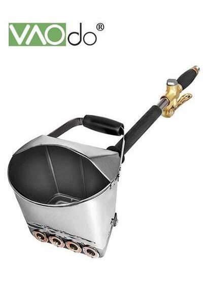 VAODO 4 Jet Cement Mortar Sprayer Stucco Spray Pneumatic Cement Mortar Concrete Cement Sprayer