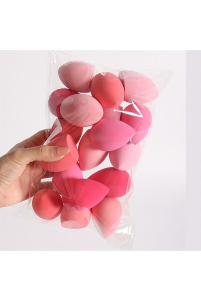 Choice1 10PCS-PINK-DFP 5-10PCS Ombre Makeup Sponge Set - Vegan Dual Use for L...