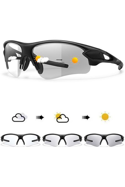 Choice WN17 Outdoor Sports Fashion Photochromic Sunglasses Women Men Cycling Running Driving Eyewear Women