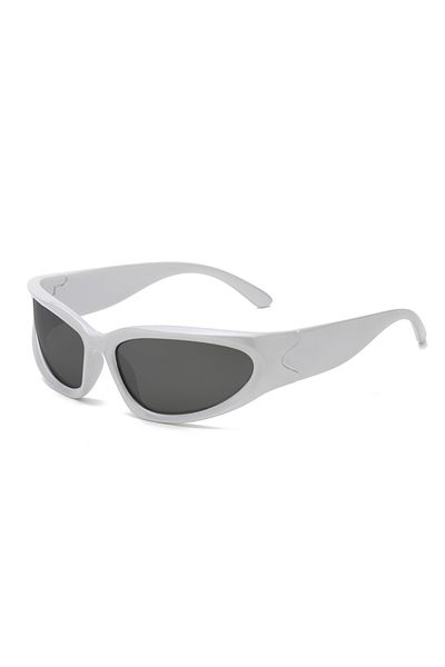 Choice silver black Fashion Punk Goggle Y2k Luxury Brand Sunglasses Women Wrap Around Sun Glasses 2000'S Sh