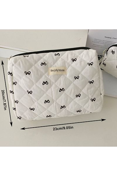 Choice M Fashion Cherry Tote Women Makeup Bag Portable Cute Ladies Cosmetic Toiletry Storage Pouch Handbag.