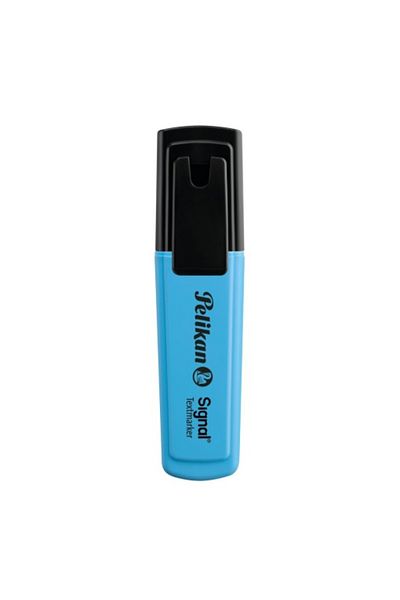 Pelikan Textmarker Signal, Material Plastic, Color Fluorescent Blue