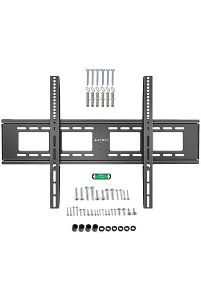 Aztech Super Heavy-duty Portable TV Trolley Stand and Wall Mount