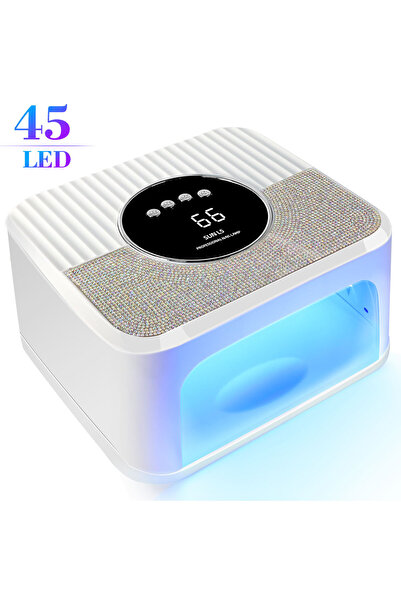 choice2 مجفف أظافر عالي الطاقة من يو إس وايت مزود بـ 45 مصباحًا للأشعة فوق ال...