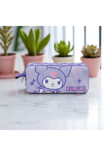 GENC DIJITAL BASKI Kuromi 2025 Year Original New Season Pencil Bag