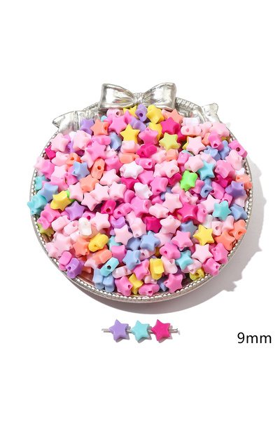 Choice12 style2 100pcs About20-200Pcs acrylic solid colored beads, butterflie...