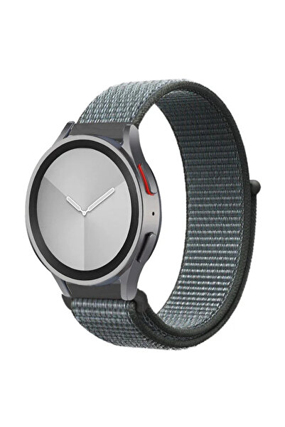Choice19 22mm watch band 25 Storm Gray Nylon loop Band For Watch 7 FE 6/5/pro...