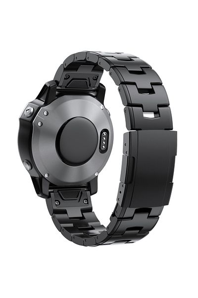 Choice 26mm black for Garmin 22mm 26mm Quick Fit Titanium Metal Watch Band Bracelet For Fenix 7X 7 6X Pro 5