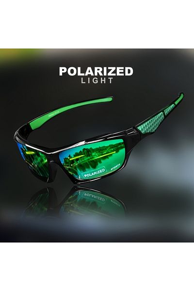 Choice C6 1/3PCS Sports Polarized Sunglasses for Men Lightweight Night Vision Male Shades Cycling Driving F