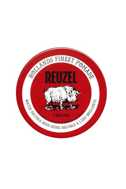 Reuzel Tüm Saç Tipleri için Kırmızı Pomade Water Soluble Saç Şekillendirici -...