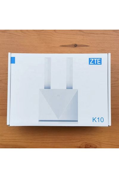 ZTE جهاز توجيه واي فاي K10 4G LTE 4G CPE مع منفذ LAN وبطارية غير مقفلة يدعم جميع الشبكات
