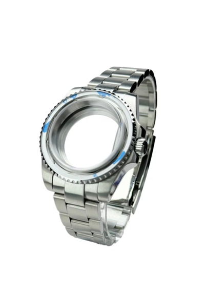 Choice علبة ساعة زجاجية مسطحة مقاس 40 مم مقاومة للماء حتى عمق 200 متر NH34 NH...