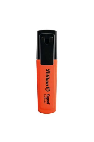 Pelikan Textmarker Signal, Material Plastic, Color Fluorescent Orange