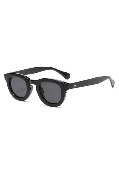 Choice black black New Sunglasses Oval Frame Thick Frame Personality Fashion Multi color Sun Glasses Classi