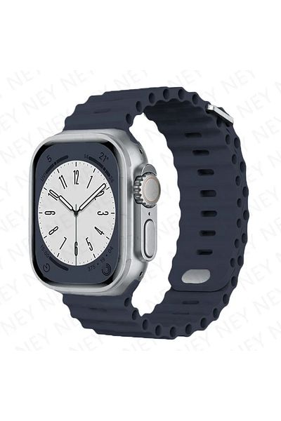 Choice 42-44-45mm 49mm 46mm 9 midnight Ocean strap For Apple Watch Ultra 2 Band 49mm 9 8 7 45mm 41mm Silico