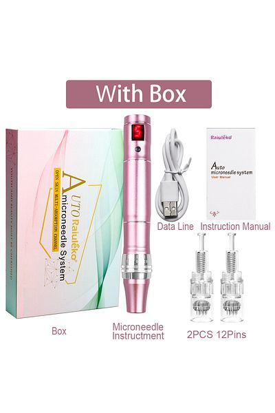 Choice Pink with box Professional High Frequency Beauty Instrument Skin Tightening Home Beauty Tools Wirele