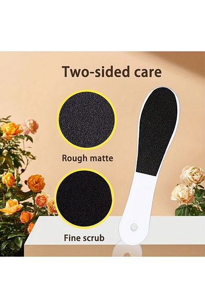 Choice 1pcs Double-Sided Disposable Foot File and Pumice Stone Pedicure Set, Plastic Foot Rub Callus Remove