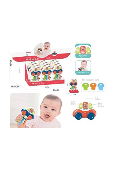 Genel Markalar Nessiworld BIB6001-Vardem Işıklı Müzikli Anahtarlıklı Bebek Ar...