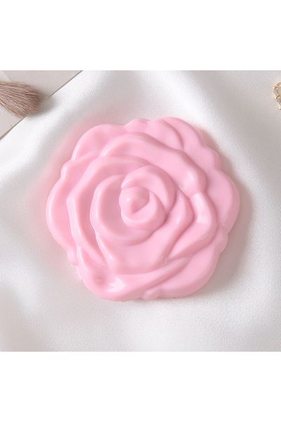 Choice D 1PC Portable Mini Mirror Retro Rose Flower Small Pocket Makeup Mirror Double Sided Hand Mirrors C.