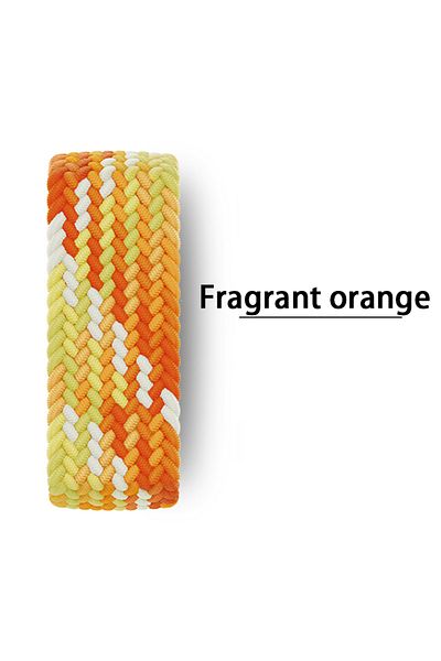 Choice SS 38 40 41 42(S10) mm Fragrant orange Braided Solo Loop For Apple watch Band 44mm 45mm 42mm 40mm 41