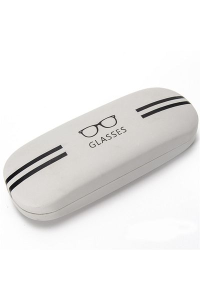 Choice Grey 1PC Hard Frame Glasses Case For Men Women Sunglasses Reading Glasses Box Travel Carry Cover Bag