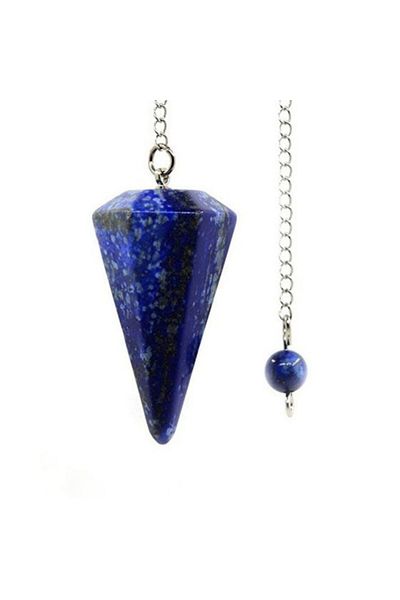 Choice Lapis Lazuli Natural Stone Quartz Agates Pendant Reiki Healing Cone Amethyst Charm Pendulum Pendants